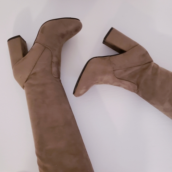 Tan Suede Thigh High - NWOT - Picture 7 of 15